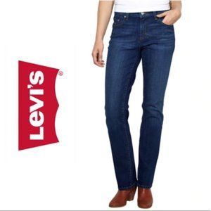 levi women's curvy straight jeans